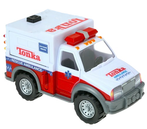 Speeding Ambulance at night